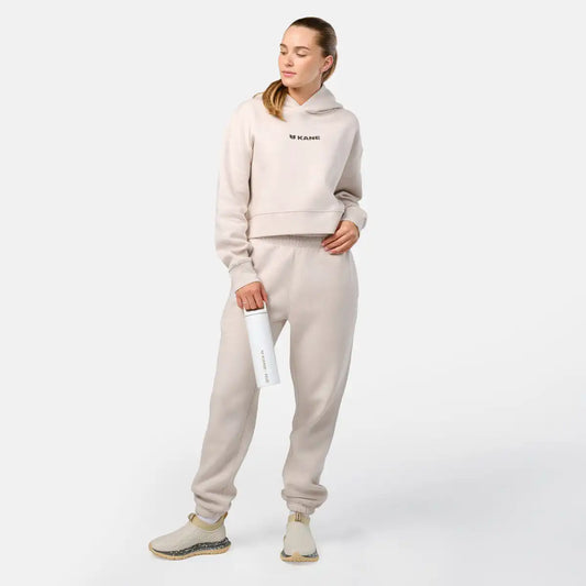 Women's CBB Crop Hoodie - Bone