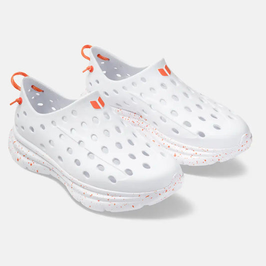 Revive - All White / Orange Speckle